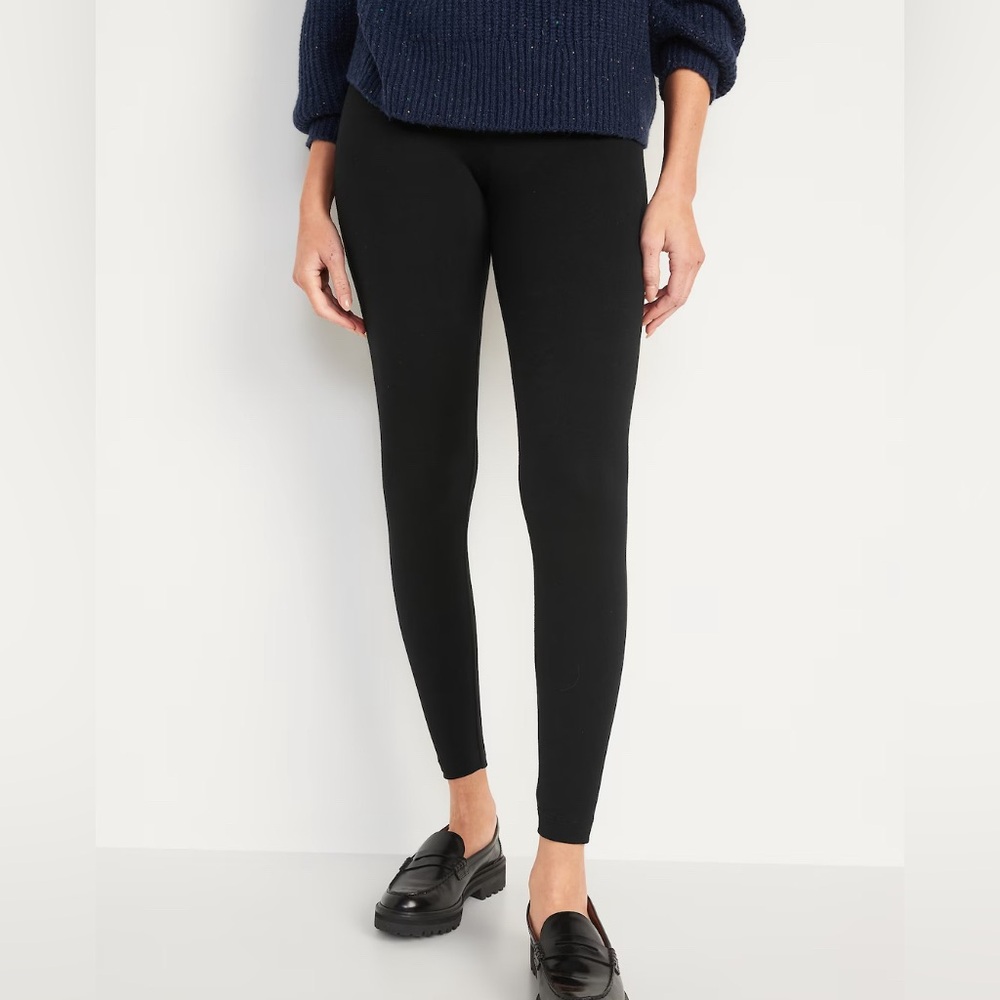 Set of 3 Old Navy High-Waisted Jersey Leggings
